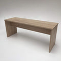 bank sonoma eiche hell saegerau laenge 110 cm tiefe 35 cm hoehe 44 cm belastbarkeit ca 180 kg